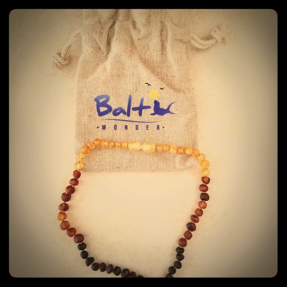 Childs Amber Teething Necklace